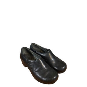Dansko Women’s Black Professional Comfort Clogs Slip-On Nursing Shoes Size 37